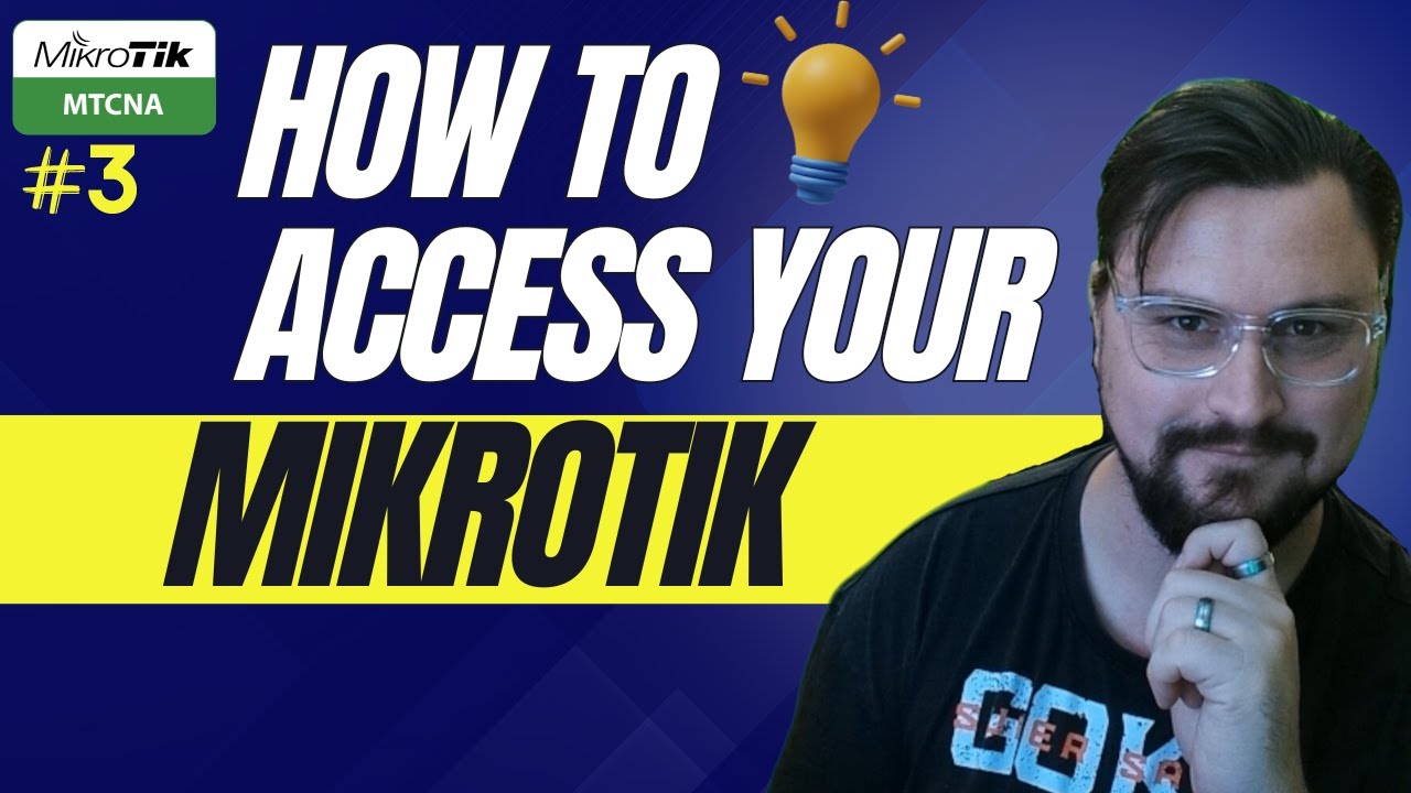 Accessing Your MikroTik for the first time. Free MTCNA Ep.3