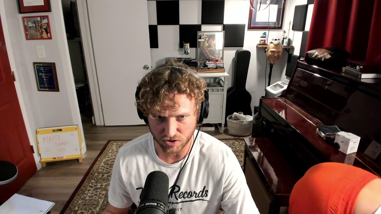 MattyTHINKS #010 - Rearranging My Recording Studio with Her...
