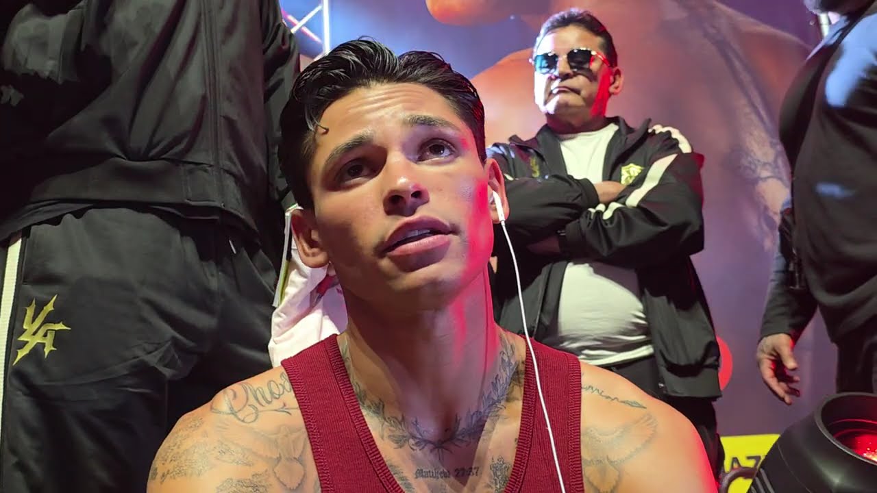Ryan Garcia says no need for drama with Oscar De La Hoya and Golden Boy