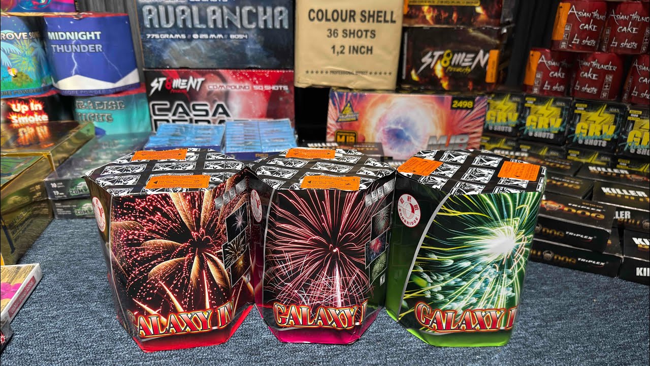 Best of Best Assorted pyroshop 19shots 25mm *galaxy assorted*