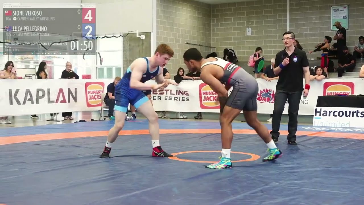 SIONE VEIKOSO vs LUCA PELLEGRINO - 79-86 KG - Wrestling Super Series 3 - November 2022 - Freestyle