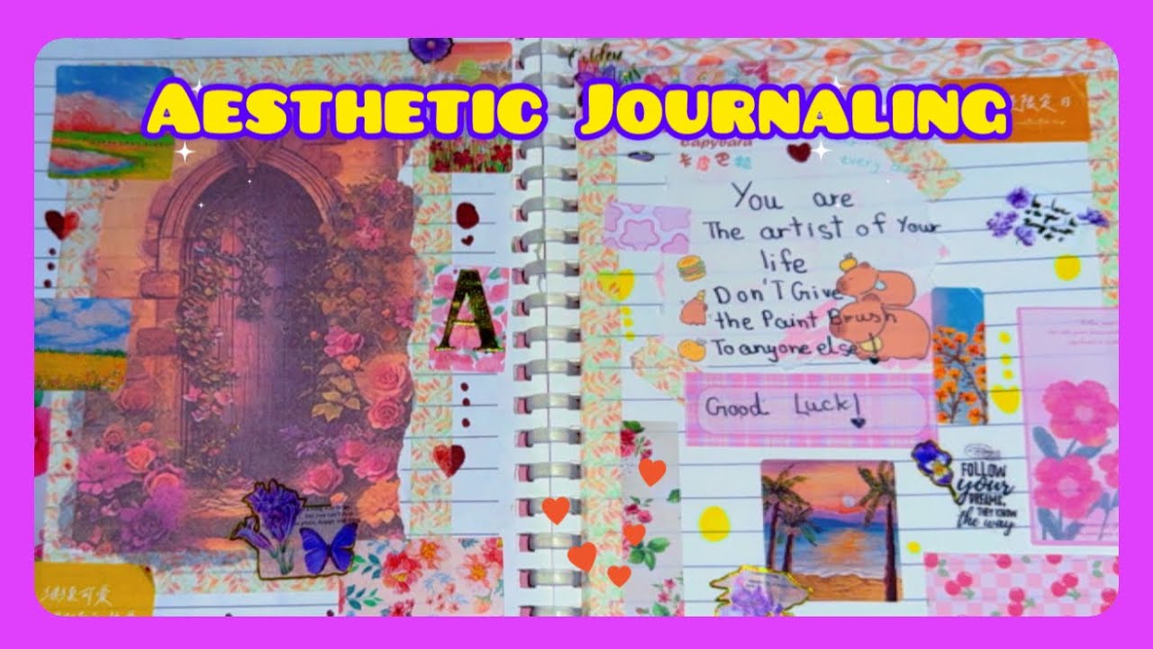 Aesthetic Journaling || Journaling Ideas || Dreams with Anniyah ||@Anniyahanu123