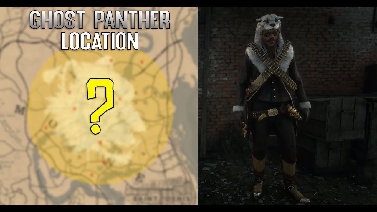Legendary Ghost Panther Location In Red Dead Online! - Ghost Panther Garment RDR2