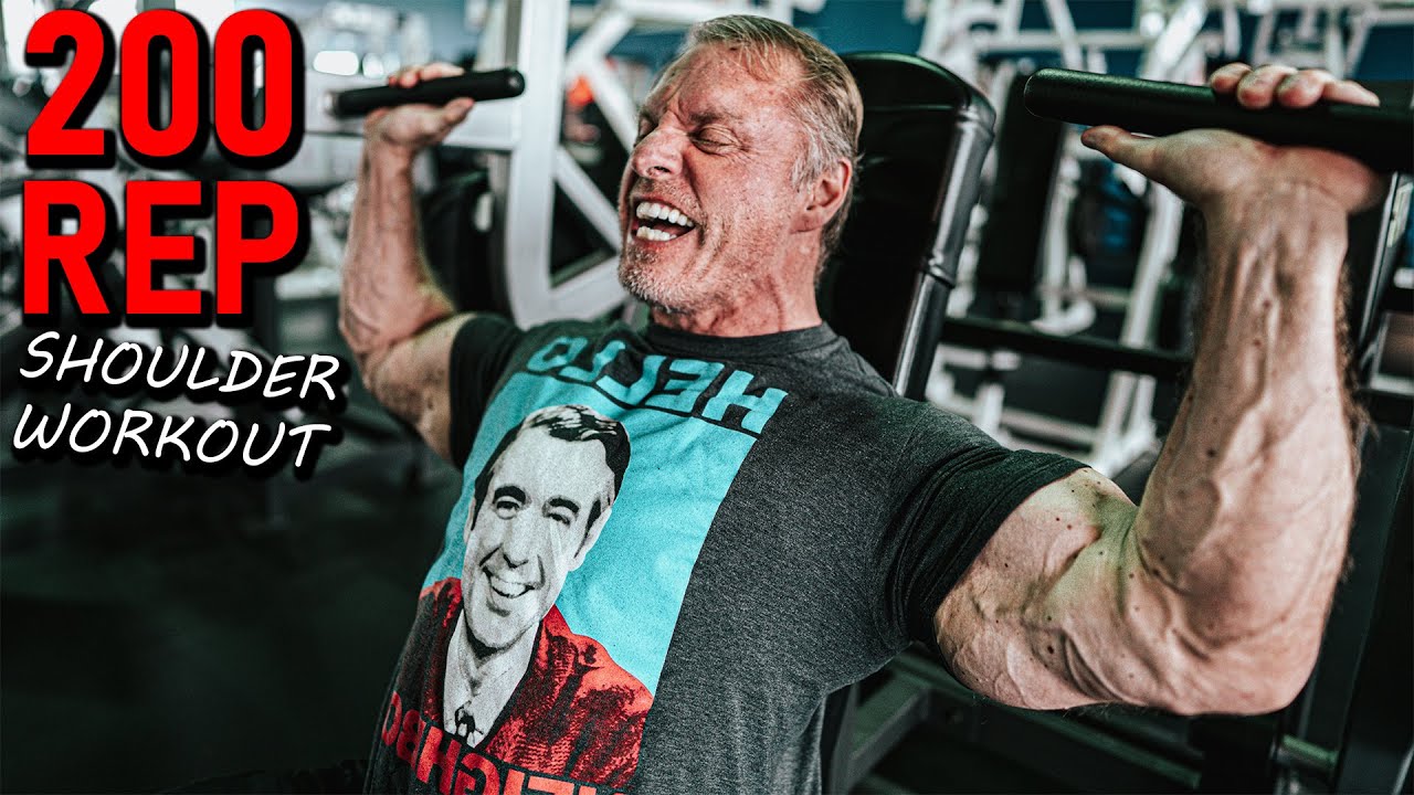 200 Rep Shoulder Workout (MASSIVE DELT GROWTH)