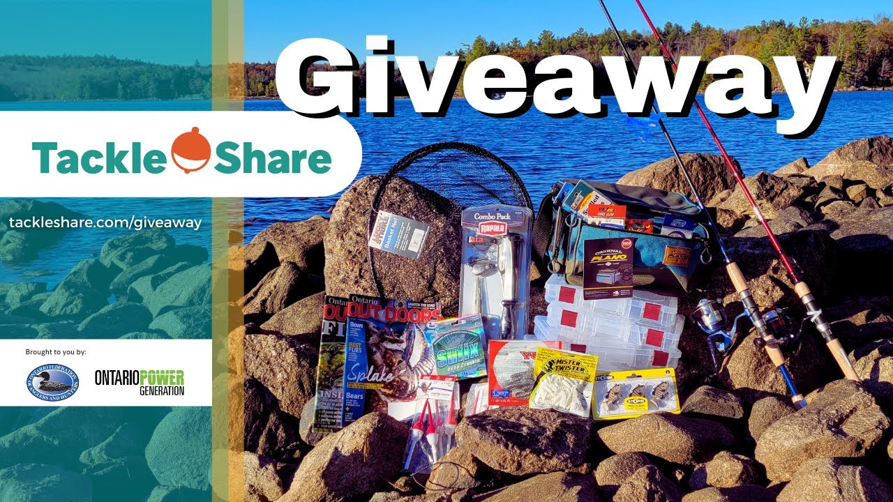 TackleShare's THANK YOU Fishing Gear Giveaway