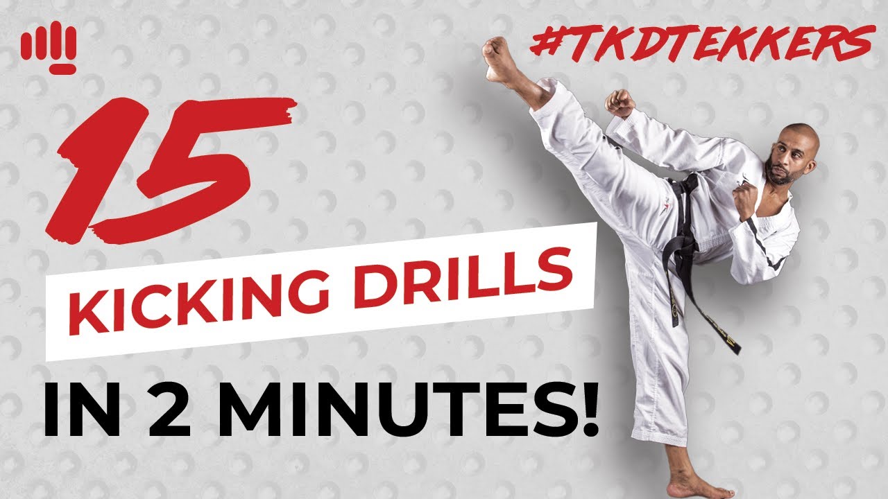 15 Easy to Follow Taekwon-Do Turning Kicking Drills in 2 MINUTES!