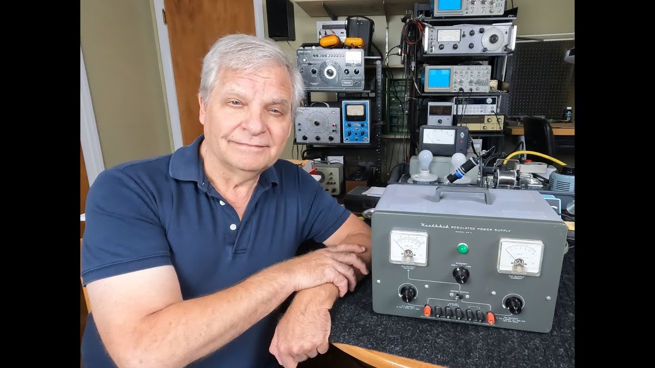 Heathkit PS-4 / IP-32 High Voltage Power Supply Restoration Part 1 of 3 ... Episode 1