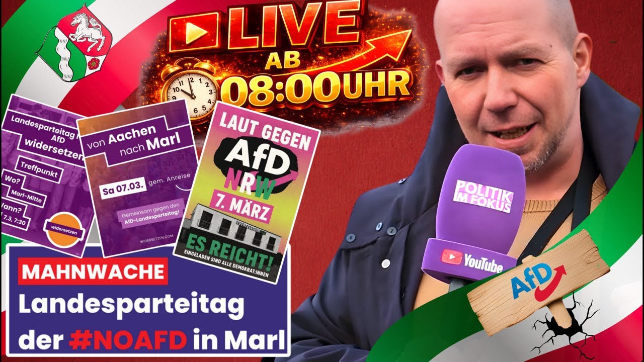 Live AfD Landesparteitag Marl