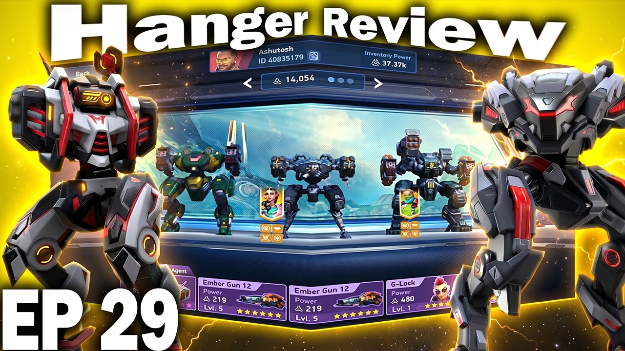 Hangar Review #29 🔥 This Setup is INSANE 😳 | Mech Arena Hanger review series