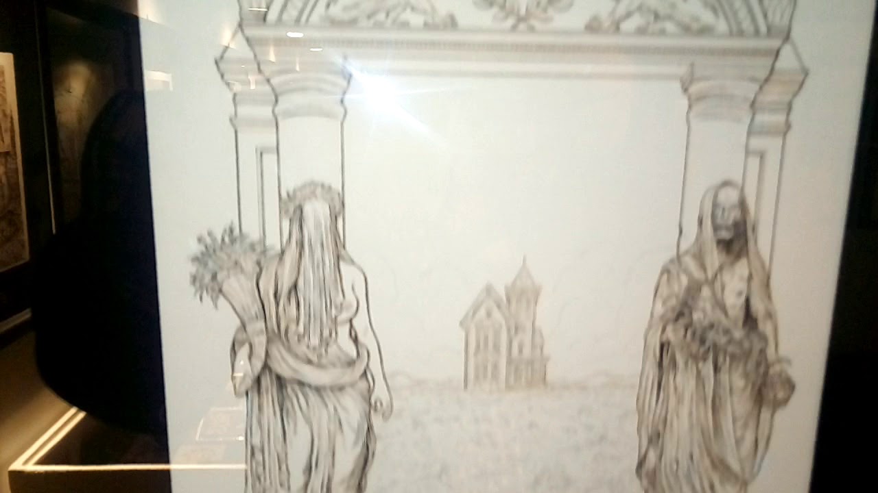 AmadoraBD comics festival art exhibit: Andromeda by Z&eacute; Burnay