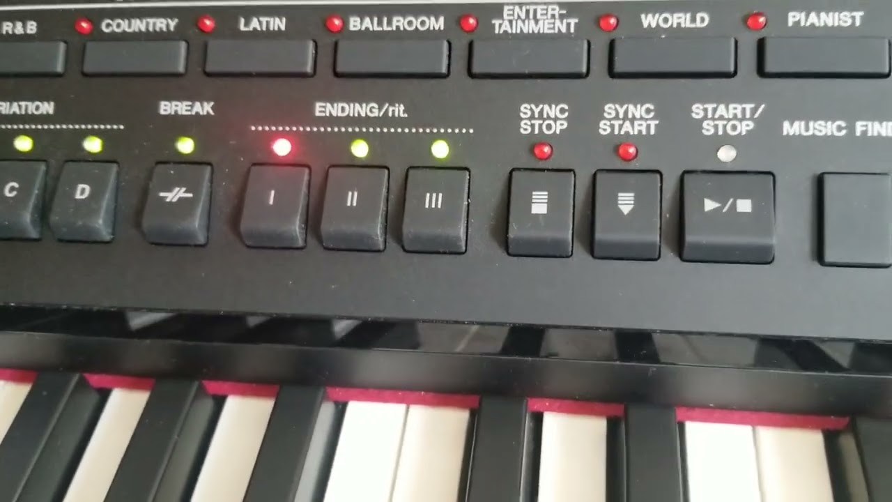Some of the features using the Yamaha Clavinova CVP-701