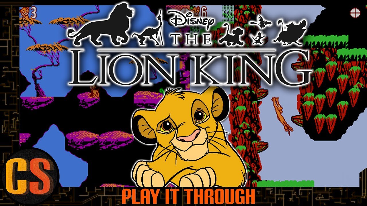 THE LION KING (NES) - PLAY IT THROUGH (WORST NES DISNEY GAME)
