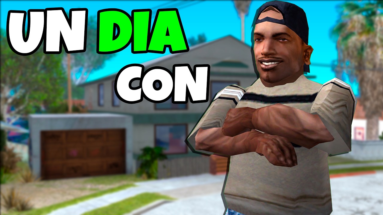un DIA con CJ JUNIOR - GTA San Andreas Loquendo