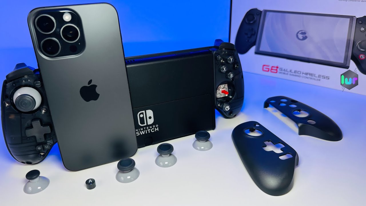 Gamesir G8 plus controller Swappable customizable ios android nintendo