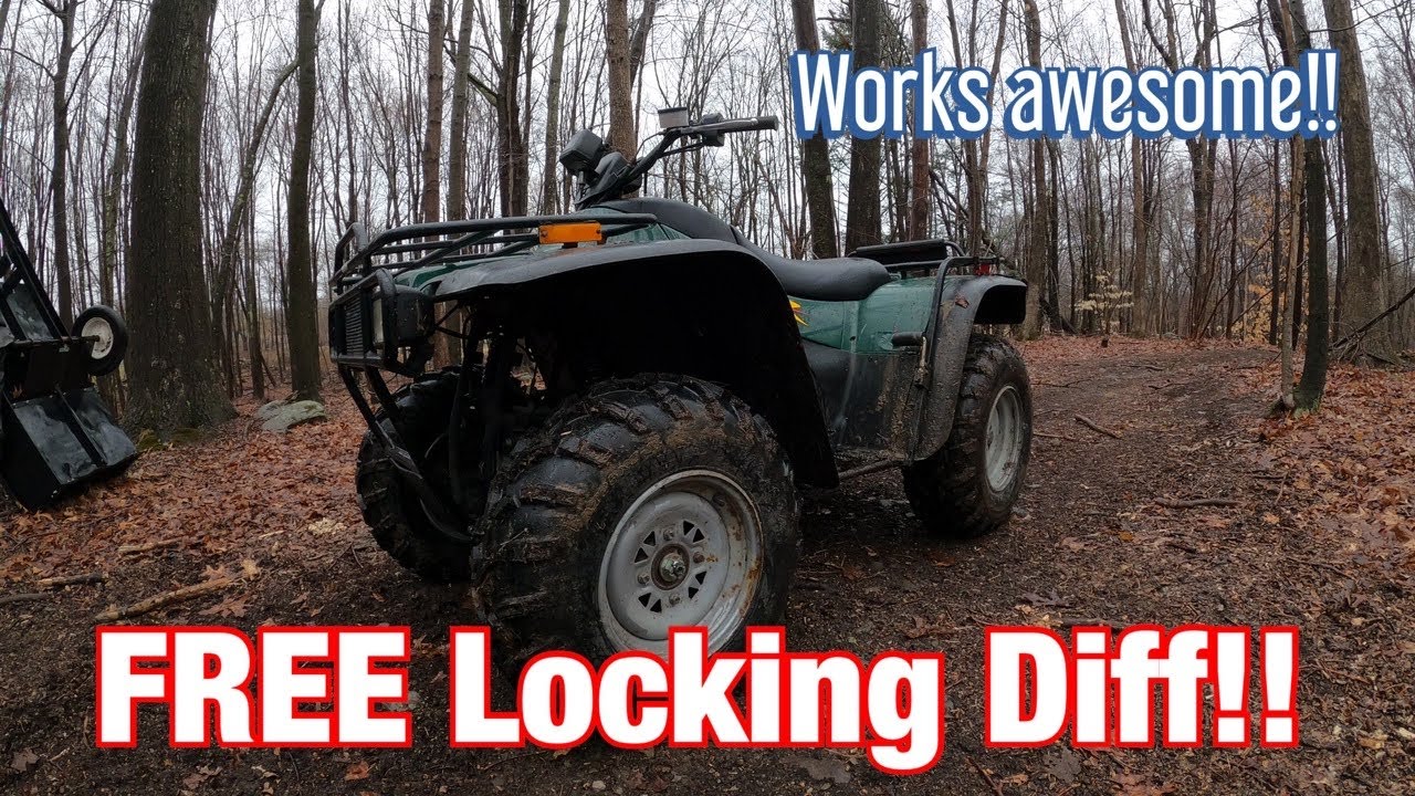 The 1999 Arctic Cat 300 4x4 Gets a Locking Front Diff!!!(100% Free!!)