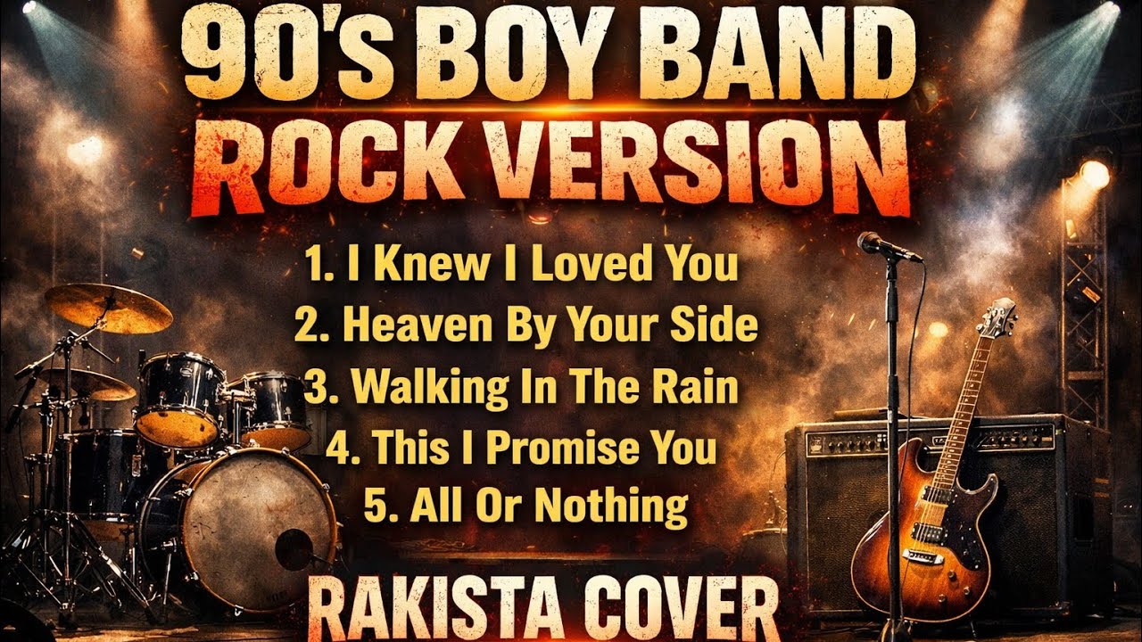 90'S BOY BAND Rock Version | Rakista Cover #rakistacover 