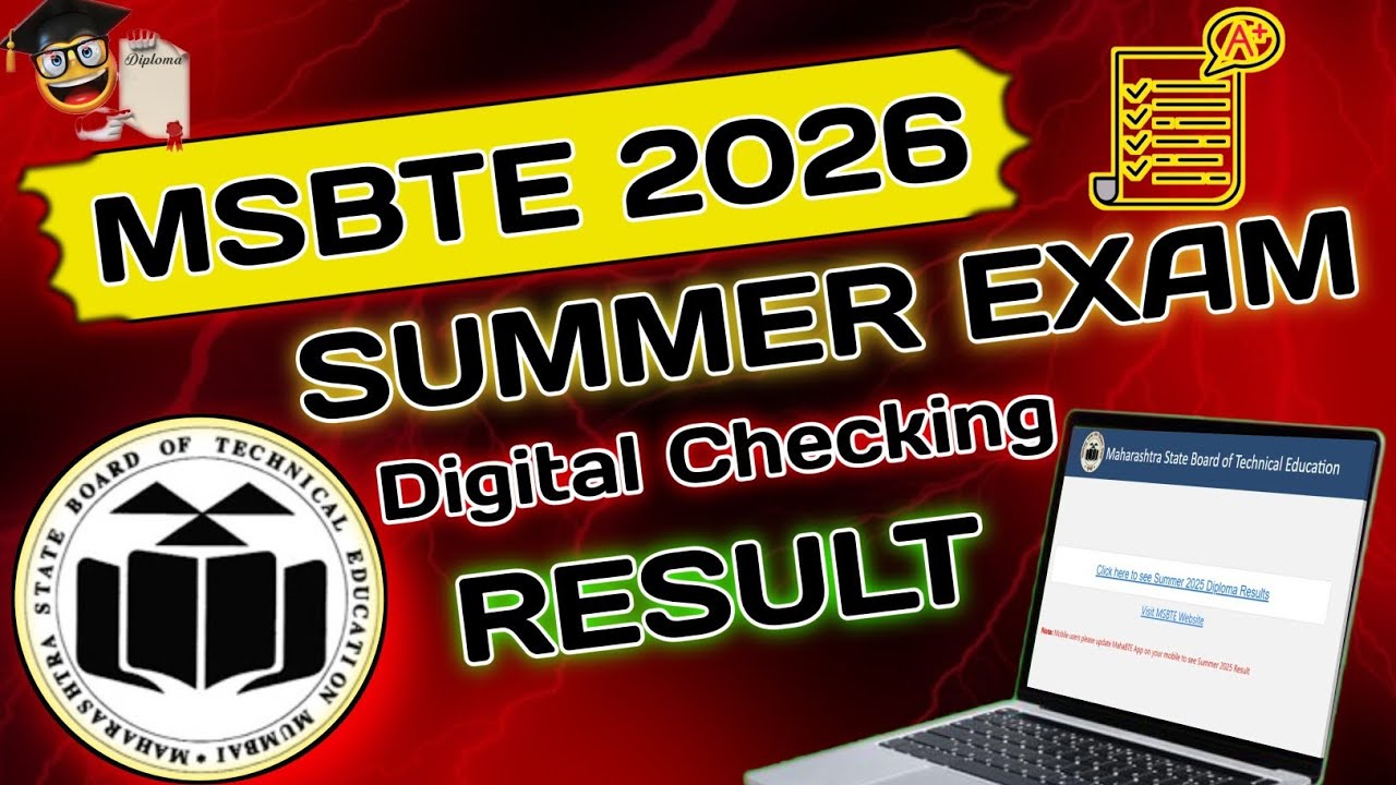 MSBTE Diploma Summer 2026 Result Latest Update | How Papers Are Checked#msbte #deploma