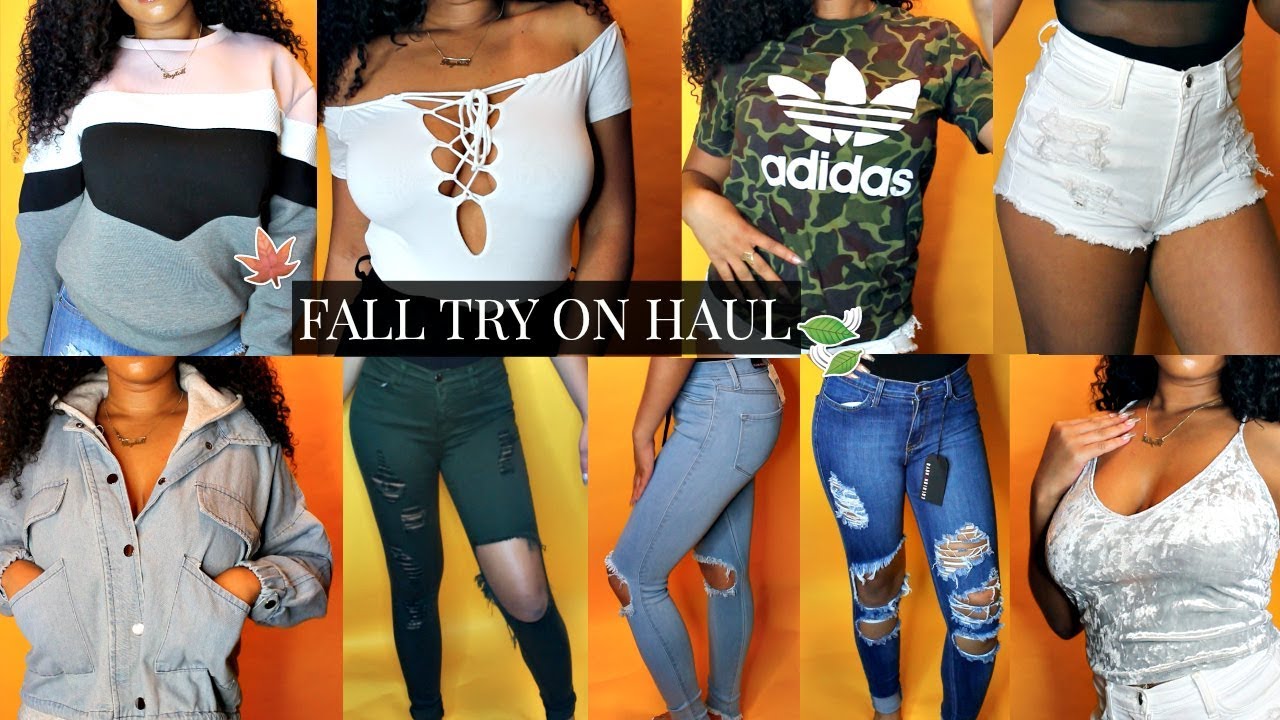HUGE Fall Try-On Haul 2017! (Fashion Nova, Pretty Little Thing, Forever 21, Romwe)
