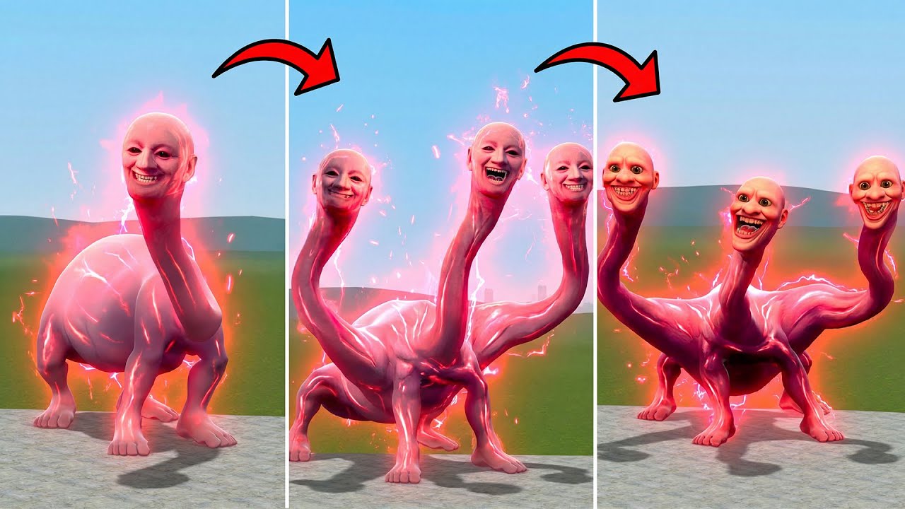Evolution Of We Swam Too Far HYDRA In The Ocean In Garry's Mod!