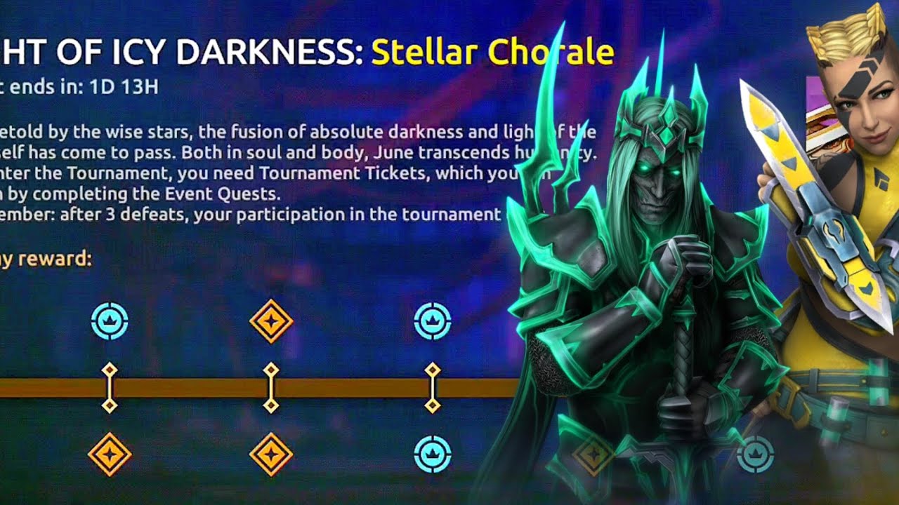 #34 TOURNAMENT - LIGHT OF ICY DARKNESS: STELLAR CHORALE ▪︎ SHADOW FIGHT 4 ARENA 
