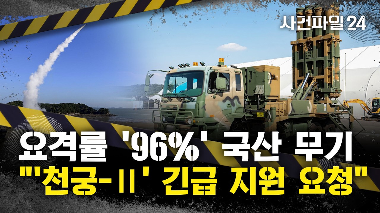 [사건파일24] UAE, 한국산 '천궁-Ⅱ' 30기 도입···UAE 교수 