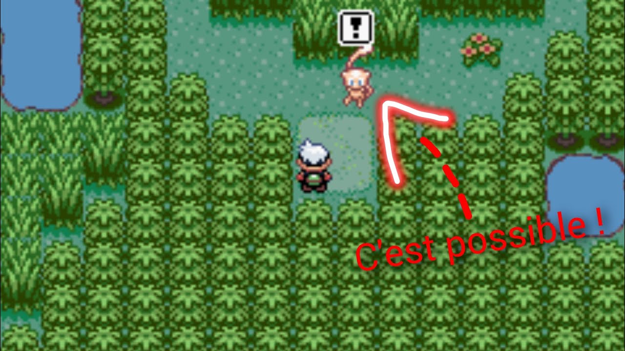 On Capture Mew! pokémon émeraude événement ! (Lisez la description)