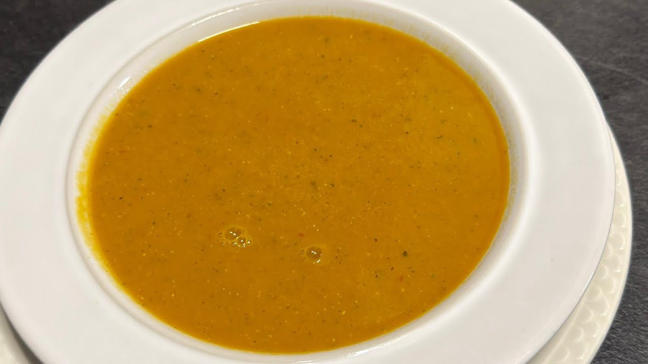 TADI DAMAĞINDA MERCİMEK ÇORBASI