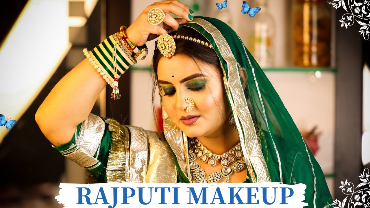 Rajputi postal makeup look | Achieving the Perfect Rajputi Makeup Look Tips and Tricks #makeup