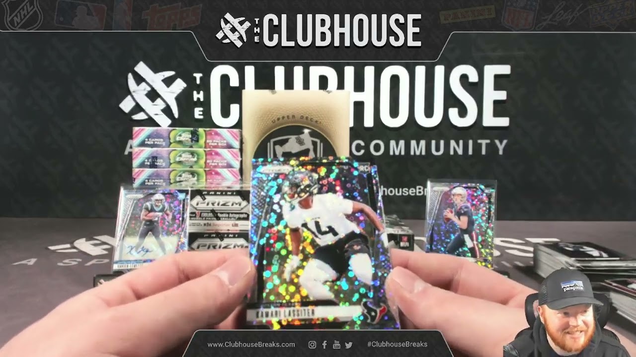ДЕНЬ ВЫПУСКА: 2024 Panini Prizm No Huddle Football Hobby 1/4 Case ВЫБЕРИТЕ СВОЮ КОМАНДУ Group Bre...
