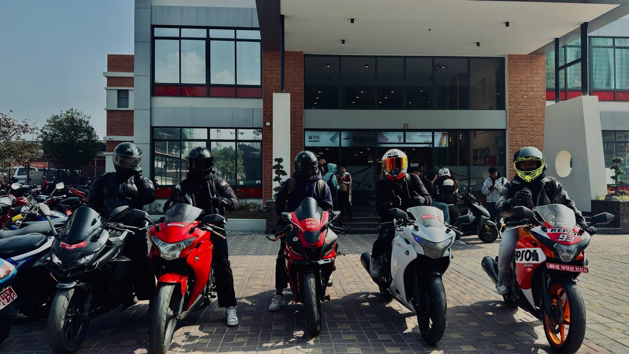 A Day in My College Life 😎|| CBR250 || IIMS || Sahil gopali