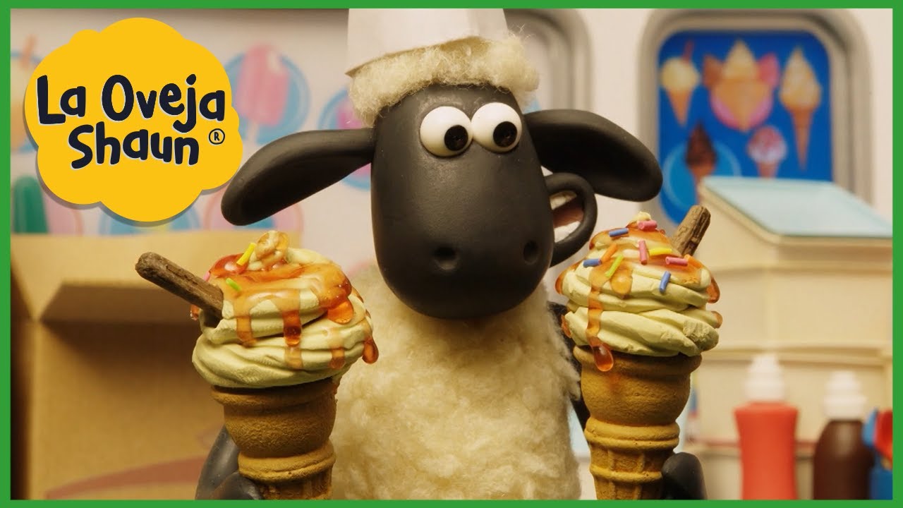 La Oveja Shaun 🐑 Helados! Helados! Helados! 🐑 Dibujos animados para ni&ntilde;os