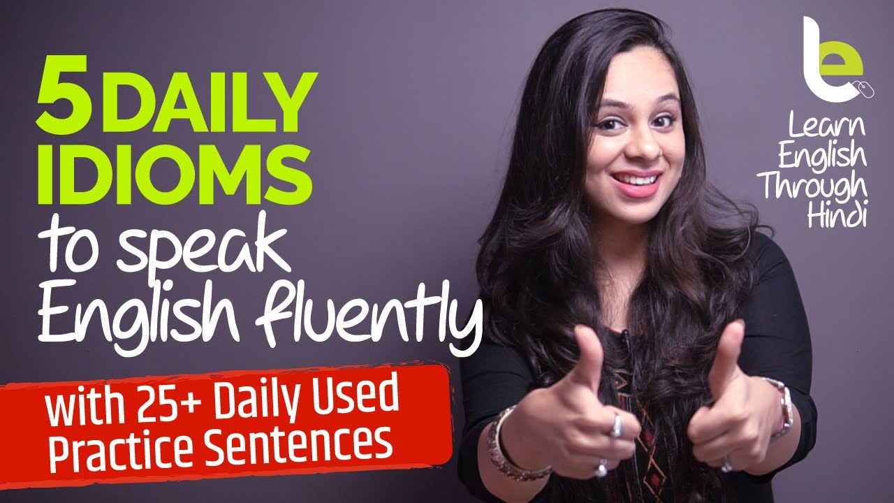 5 Daily Used English Idioms For Speaking English Fluently | Learn English with Jenny  | Learnex