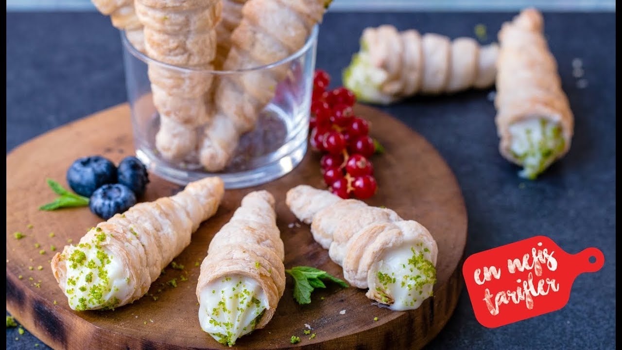 Külah Tatlısı Nasıl Yapılır? Torpil Pasta Tarifi (Kolay Milföy Külah Pasta Tarifi)