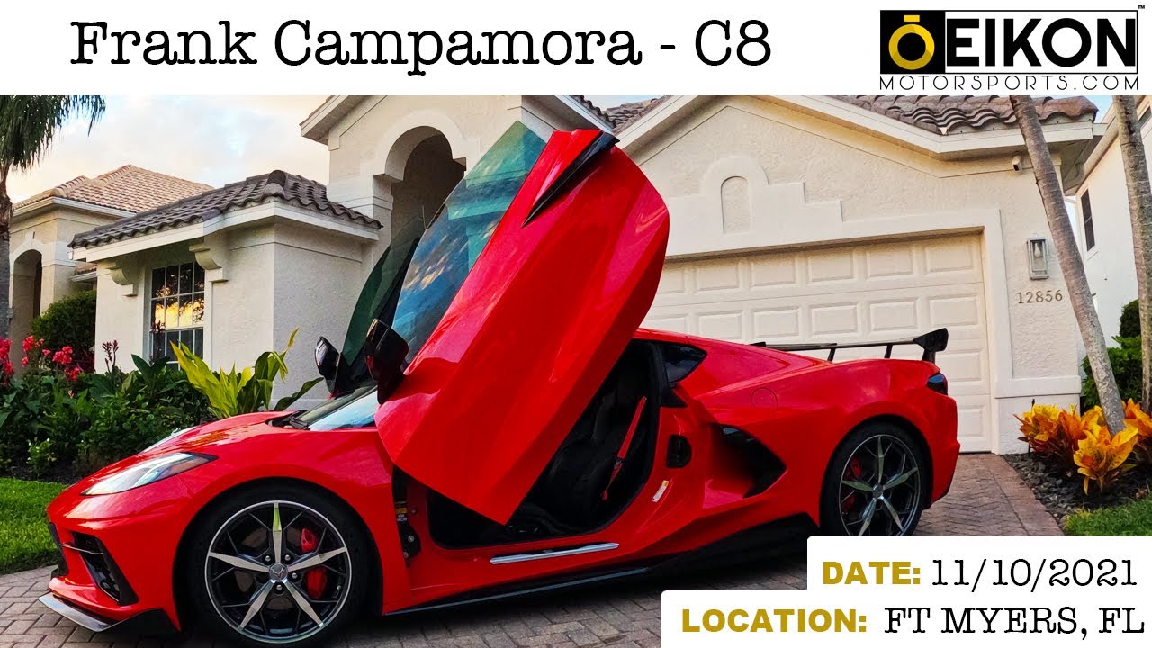 C8 Corvette Lambo Doors Installation | Eikon Motorsports | Ft. Myers Beach, FL