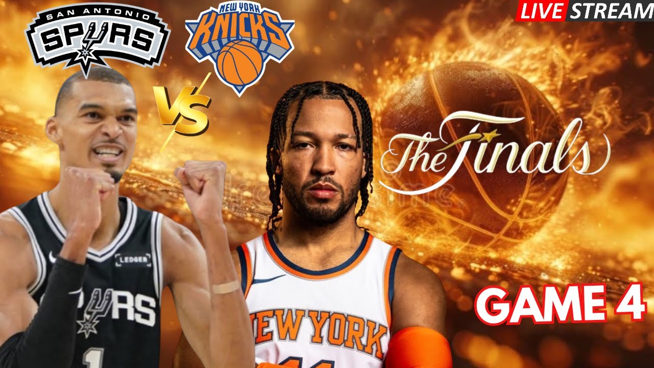 San Antonio Spurs vs New York Knicks/Game 4 - Live Play by Play & Reaction