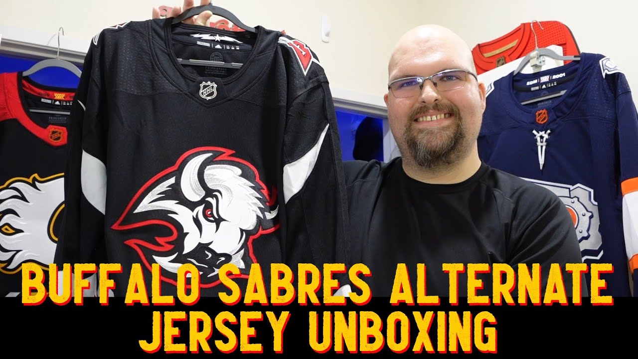 Buffalo Sabres Alternate NHL Jersey Unboxing | Goat Head