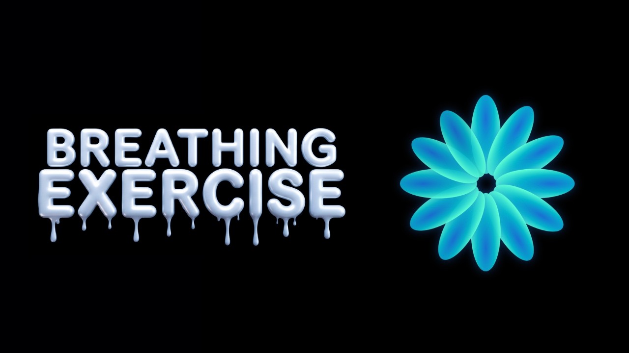 Guided Breathing for Anxiety Relief  Calm Your Mind in 5 Minutes with This Flower Animation