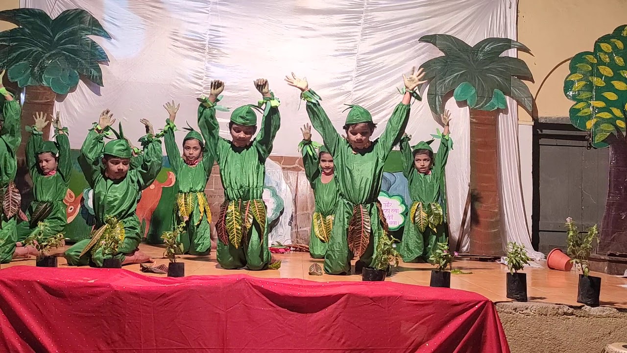 Save tree theme dance
