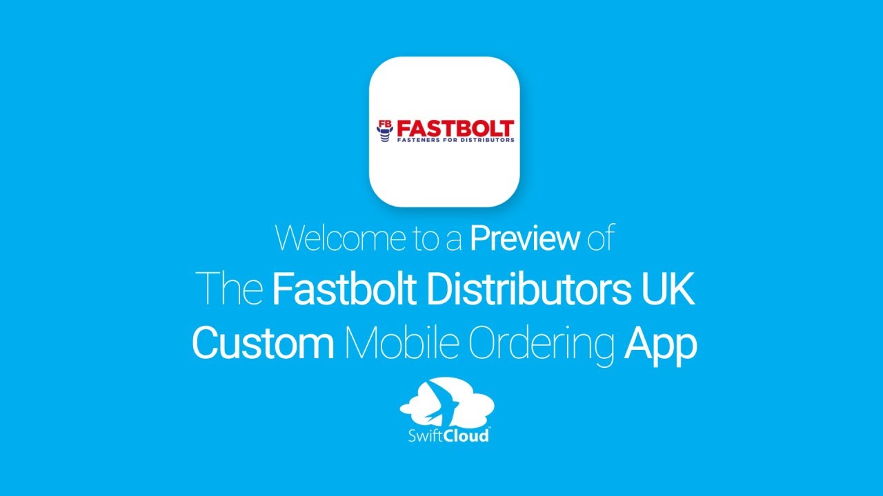 Fastbolt Distributors UK - Mobile App Preview - FAS120W