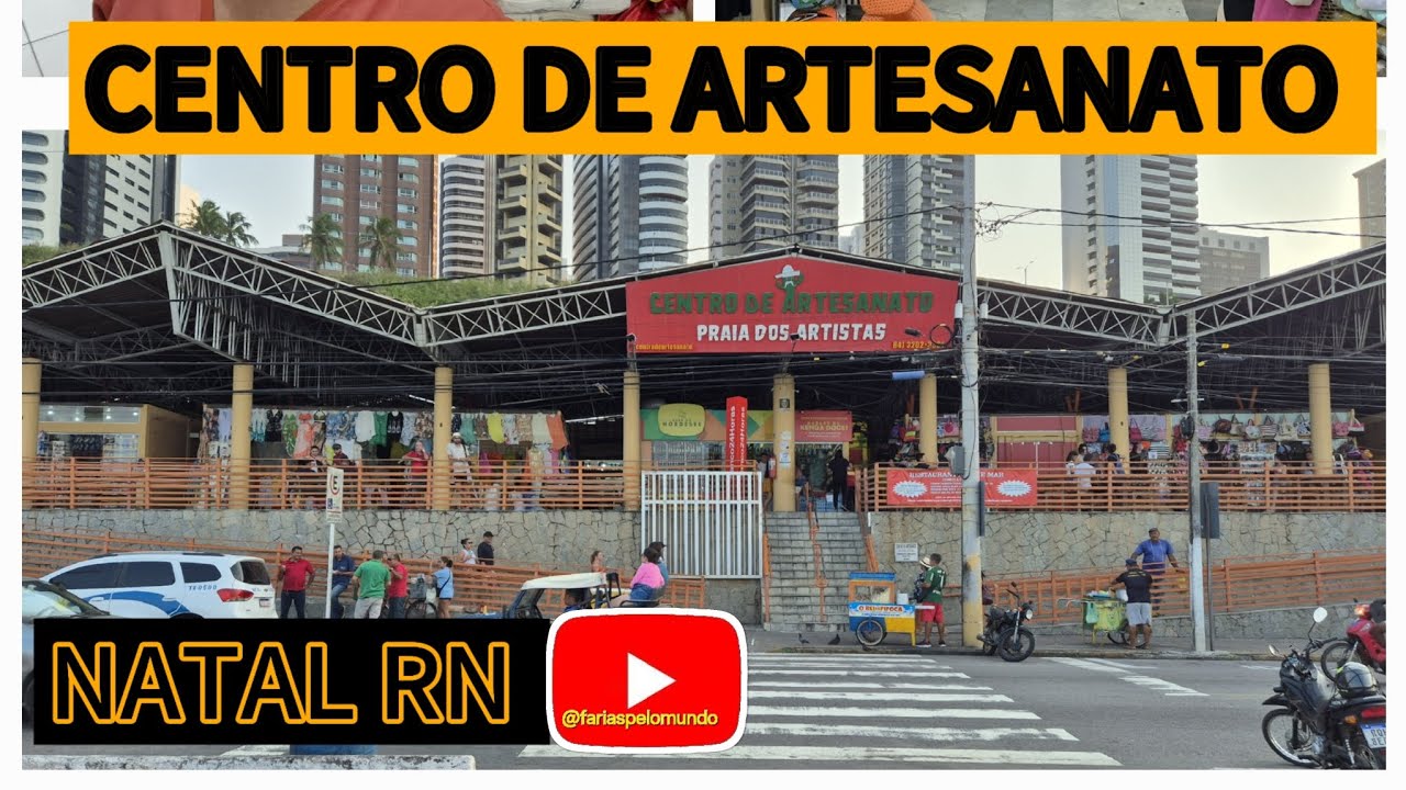 VISITEI O CENTRO DE ARTESANATO, DA PRAIA DOS ARTISTAS, NATAL,VENHA COMIGO, IMPERDÍVEL