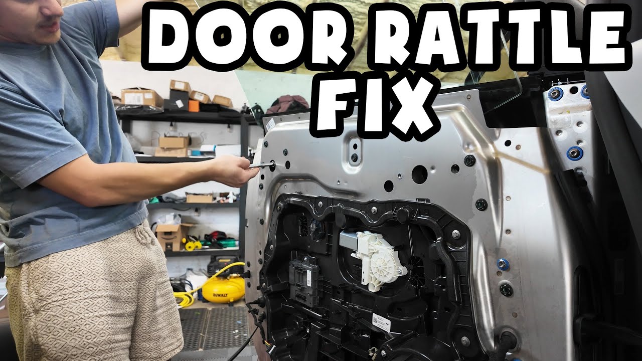 How To Fix Cybertruck Door Rattle and Wobble!