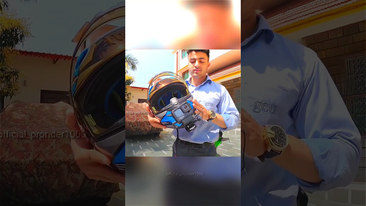 Helmet 💔 Pro Rider 1000 / accident #shorts #prorider1000