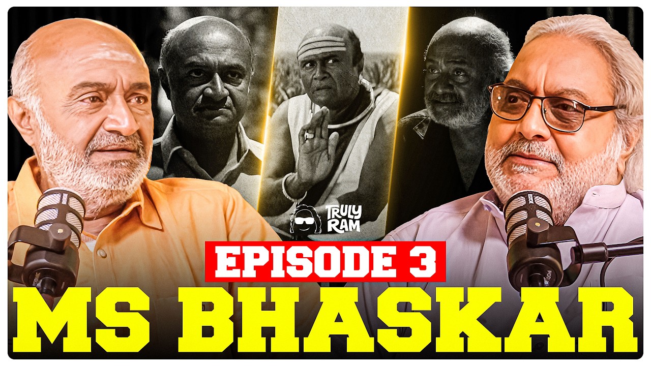 Sivaji Appa ku award kedakalainu romba varutham! ft. MS Bhaskar | Ramkumar Ganesan
