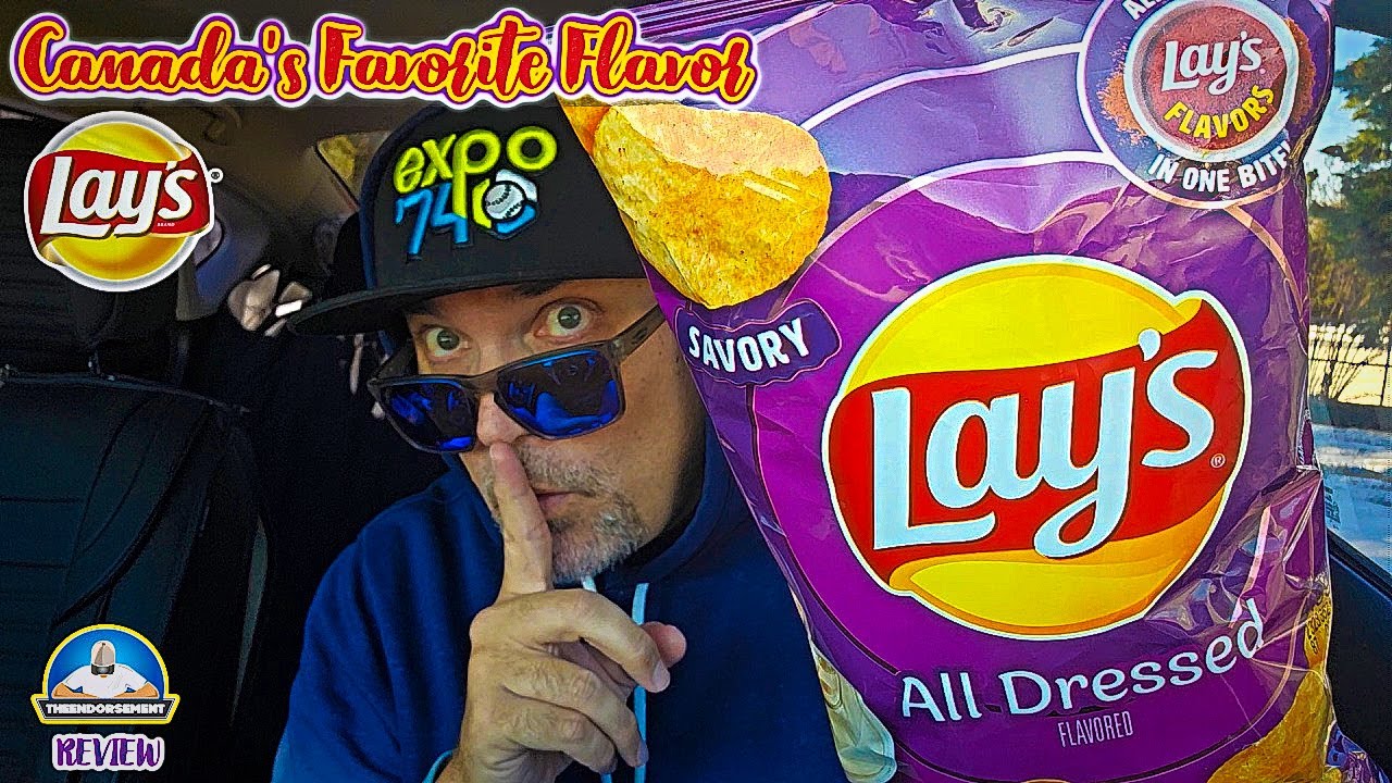Lay's® All Dressed Potato Chips Review! 👗🧅🧂🥔 | 3 Flavors In One Chip! | theendorsement
