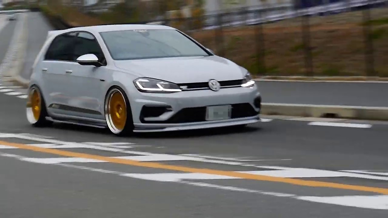 VWゴルフ7.5R  ハルトデザイン フルエアロ レムスマフラー AUDI VW PRESS