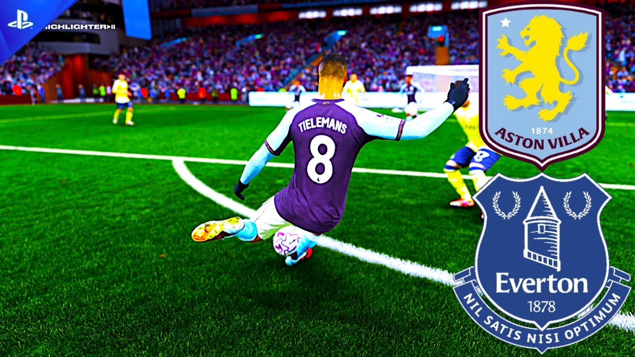 Aston Villa vs Everton | Premier League Matchday 22 | EA FC 26