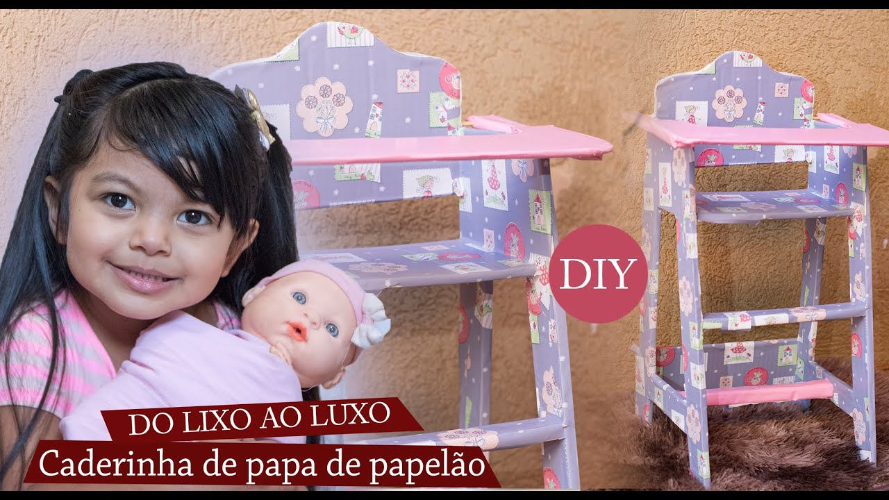 DIY PRA CRIANÇAS| BRINQUEDOS USANDO PAPELÃO CADERINHA DE PAPA