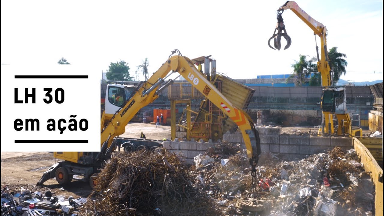 LH 30 em ação | Liebherr