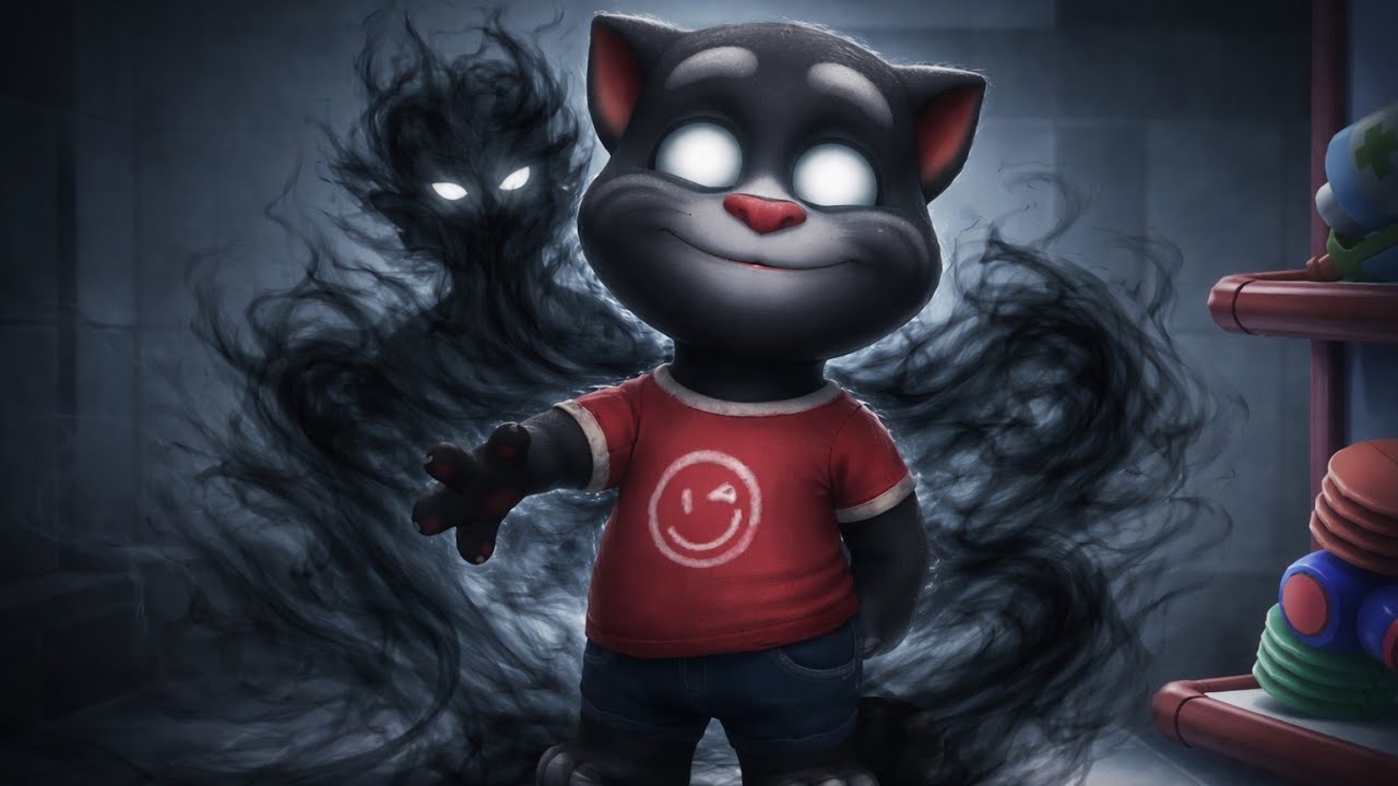 MY TALKING TOM FRIENDS | 👿EVIL TOM 😨🥀|“Don’t come closer.” CREEPY TOM 💀