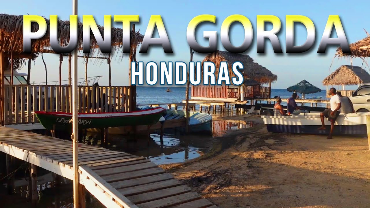 La Primera Comunidad GARIFUNA de HONDURAS || PUNTA GORDA, ROATÁN 💛🤍🖤